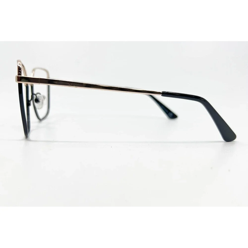 Wittnauer ADA Eyeglasses Women Pink Black Metal Square Frame 54-18-135